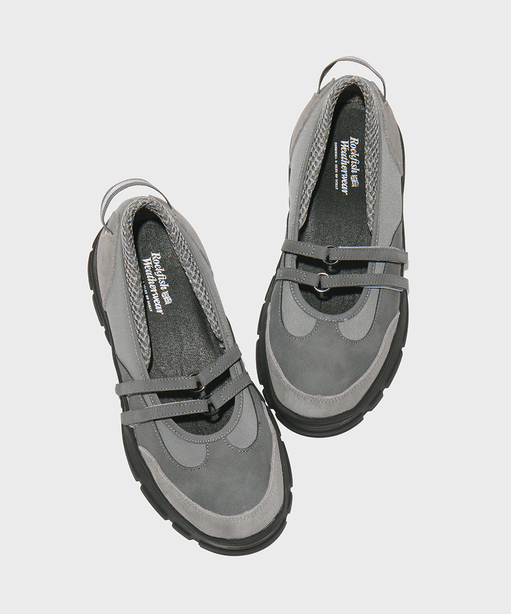 TWO STRAP SNEAKERS - GREY
