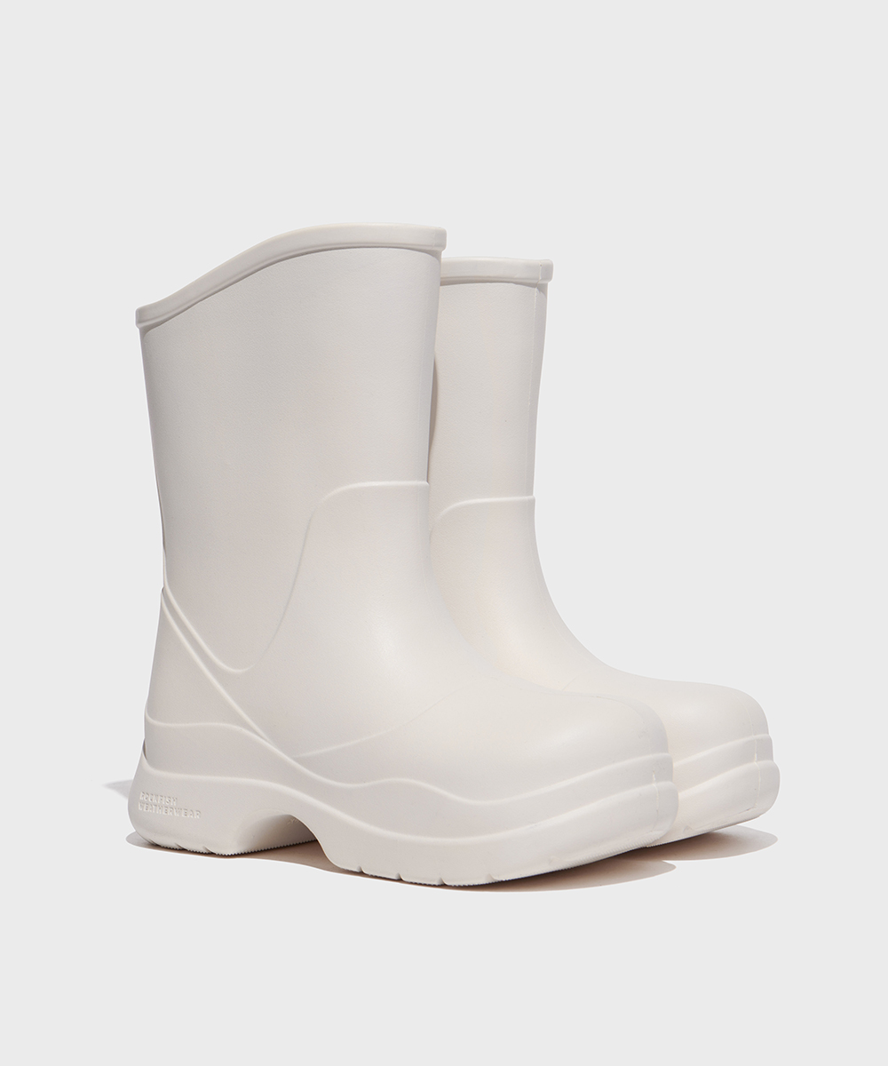 [NEW10% | 05.20이내 출고] HAYDEN BOOTS MIDDLE - IVORY
